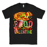 Black Food Is My Valentine Classic Tee - CowhideDigitalArt