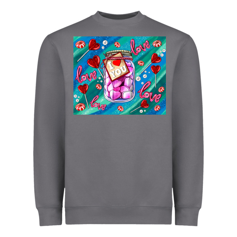 Sugar With Love Heavyweight Sweatshirt by AdoDesignShop | Teevron