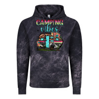 Cloud Black camping vibes Vintage Hoodie - JahusDesignShop