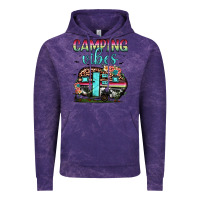 Cloud Purple camping vibes Vintage Hoodie - JahusDesignShop