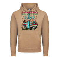 Vintage Coffee camping vibes Vintage Hoodie - JahusDesignShop