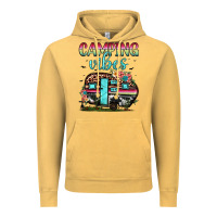 Camping Vibes Vintage Hoodie | Teevron
