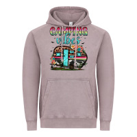 Vintage Zinc camping vibes Vintage Hoodie - JahusDesignShop