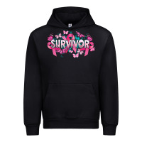 Black Cancer survivor Cancer Awareness Urban Hoodie - HowdyJamesFarm