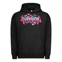 Pigment Black Cancer survivor Cancer Awareness Urban Hoodie - HowdyJamesFarm