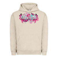 Pigment French Oak Cancer survivor Cancer Awareness Urban Hoodie - HowdyJamesFarm