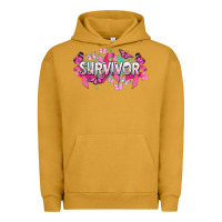 Pigment Peanut Butter Cancer survivor Cancer Awareness Urban Hoodie - HowdyJamesFarm
