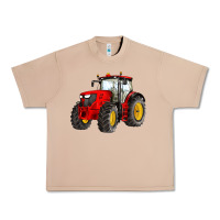 Burro western farm tractor red Urban Heavy Tee - Artiststas