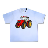 Grape Ice western farm tractor red Urban Heavy Tee - Artiststas