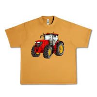 Peanut Butter western farm tractor red Urban Heavy Tee - Artiststas