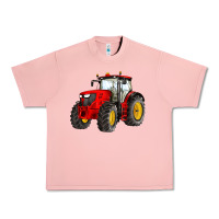 Salmon western farm tractor red Urban Heavy Tee - Artiststas