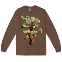 Chestnut cholla tree cactus Long Sleeve Tee - LillyAllenDesigns