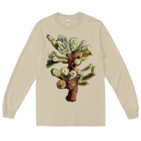 Mushroom cholla tree cactus Long Sleeve Tee - LillyAllenDesigns
