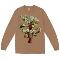 Toasted Coconut cholla tree cactus Long Sleeve Tee - LillyAllenDesigns