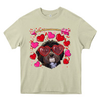 Mossy valentine's day havanese dog Heavy Core Tee - RanaPortraitStore
