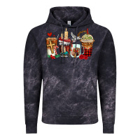 Cloud Black religious coffee cups Vintage Hoodie - AdoDesignShop