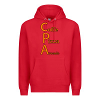 Red coffe pizza avocado Premium Hoodie - Bettercallsaul
