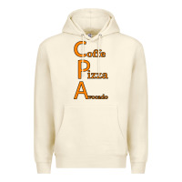 Sandshell coffe pizza avocado Premium Hoodie - Bettercallsaul