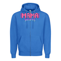 True Royal mama saurus Zipper Hoodie - MaliasSmallBusiness