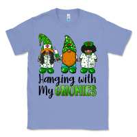 Colony Blue hanging with my gnomies african american nurse gnomies Classic Tee - BarkalooDesign