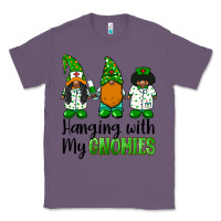 Lavender hanging with my gnomies african american nurse gnomies Classic Tee - BarkalooDesign