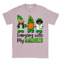 Lilac hanging with my gnomies african american nurse gnomies Classic Tee - BarkalooDesign