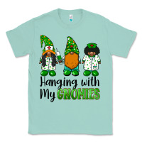 Seafoam hanging with my gnomies african american nurse gnomies Classic Tee - BarkalooDesign