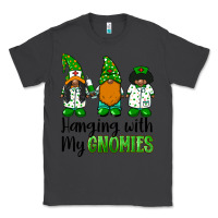 Smoke hanging with my gnomies african american nurse gnomies Classic Tee - BarkalooDesign