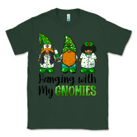 Sports Green hanging with my gnomies african american nurse gnomies Classic Tee - BarkalooDesign