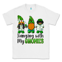 White hanging with my gnomies african american nurse gnomies Classic Tee - BarkalooDesign