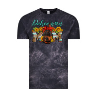 Cloud Black doberman mom Vintage Tee - Artiststas