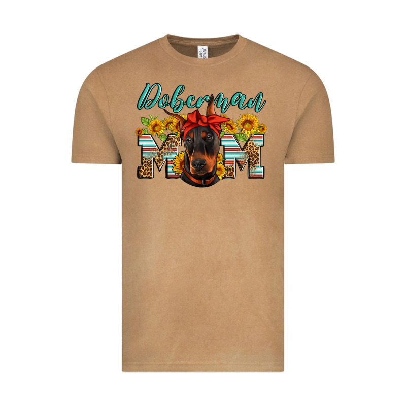 Doberman Mom Vintage Tee by Artiststas | Teevron