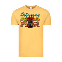 Vintage Mustard doberman mom Vintage Tee - Artiststas