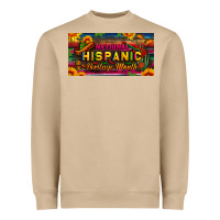Mushroom national hispanic heritage month license plate Heavyweight Sweatshirt - BundleAndBundleShop