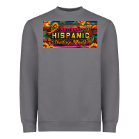 Storm national hispanic heritage month license plate Heavyweight Sweatshirt - BundleAndBundleShop