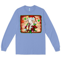 Colony Blue christmas lamb Long Sleeve Tee - Jasminsmagicworld