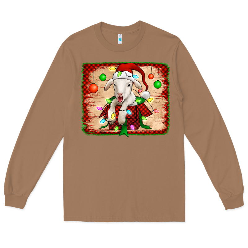 Christmas Lamb Long Sleeve Tee by Jasminsmagicworld | Teevron