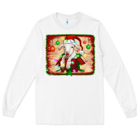 White christmas lamb Long Sleeve Tee - Jasminsmagicworld