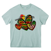 Arona juneteenth hearts Heavy Core Tee - Zillion Design Studio
