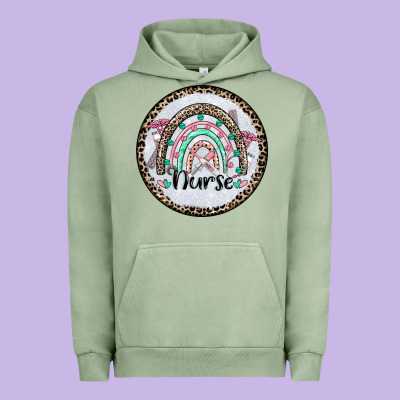 Nurse Coaster Urban Hoodie Designed By Cowgirlartshop