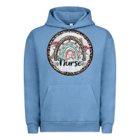 Pigment Pebble Blue nurse coaster Urban Hoodie - CowGirlArtShop
