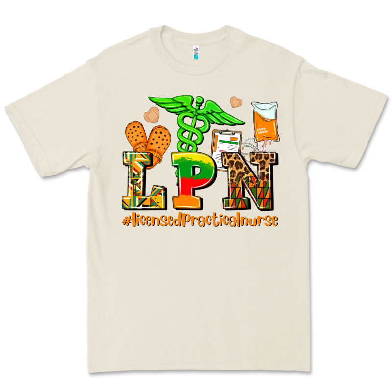 Lpn Juneteenth Licensed Practical Nurse Premium Tee by AdoDesignShop | Teevron