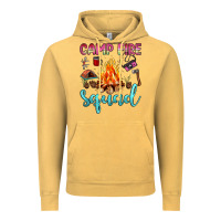 Vintage Mustard camp fire squad Vintage Hoodie - JahusDesignShop