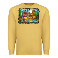 Antique Gold hump day camel and desert Premium Sweatshirt - BarkalooDesign