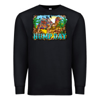 Black hump day camel and desert Premium Sweatshirt - BarkalooDesign