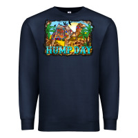 Navy hump day camel and desert Premium Sweatshirt - BarkalooDesign