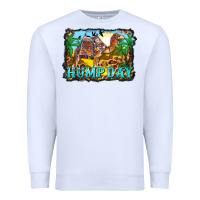 White hump day camel and desert Premium Sweatshirt - BarkalooDesign