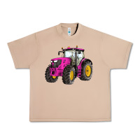 Burro western farm tractor pink Urban Heavy Tee - Artiststas