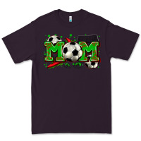 Plum mom soccer Premium Tee - Zillion Design Studio