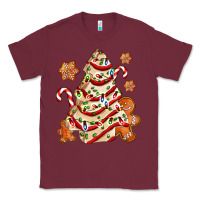 Burgundy christmas tree cake and cookies ado Classic Tee - AdoDesignShop